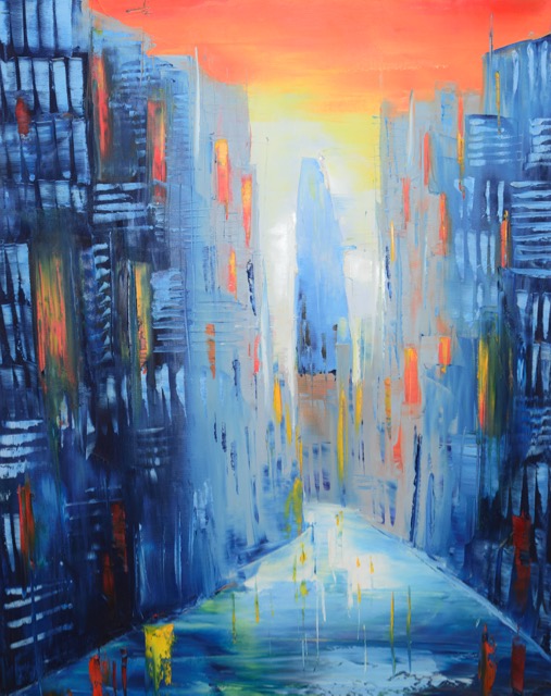 Tranh Sơn Dầu Sài Gòn Mới